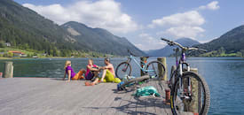 Seenbiken auf 160 km Routen Seenbiken auf 160 km Routen